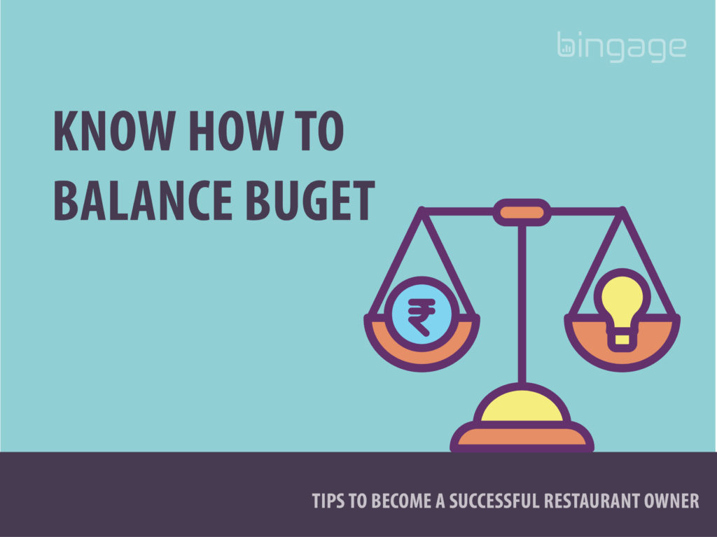 tips to become a successful restaurant owner - restaurant budget planning financial planning