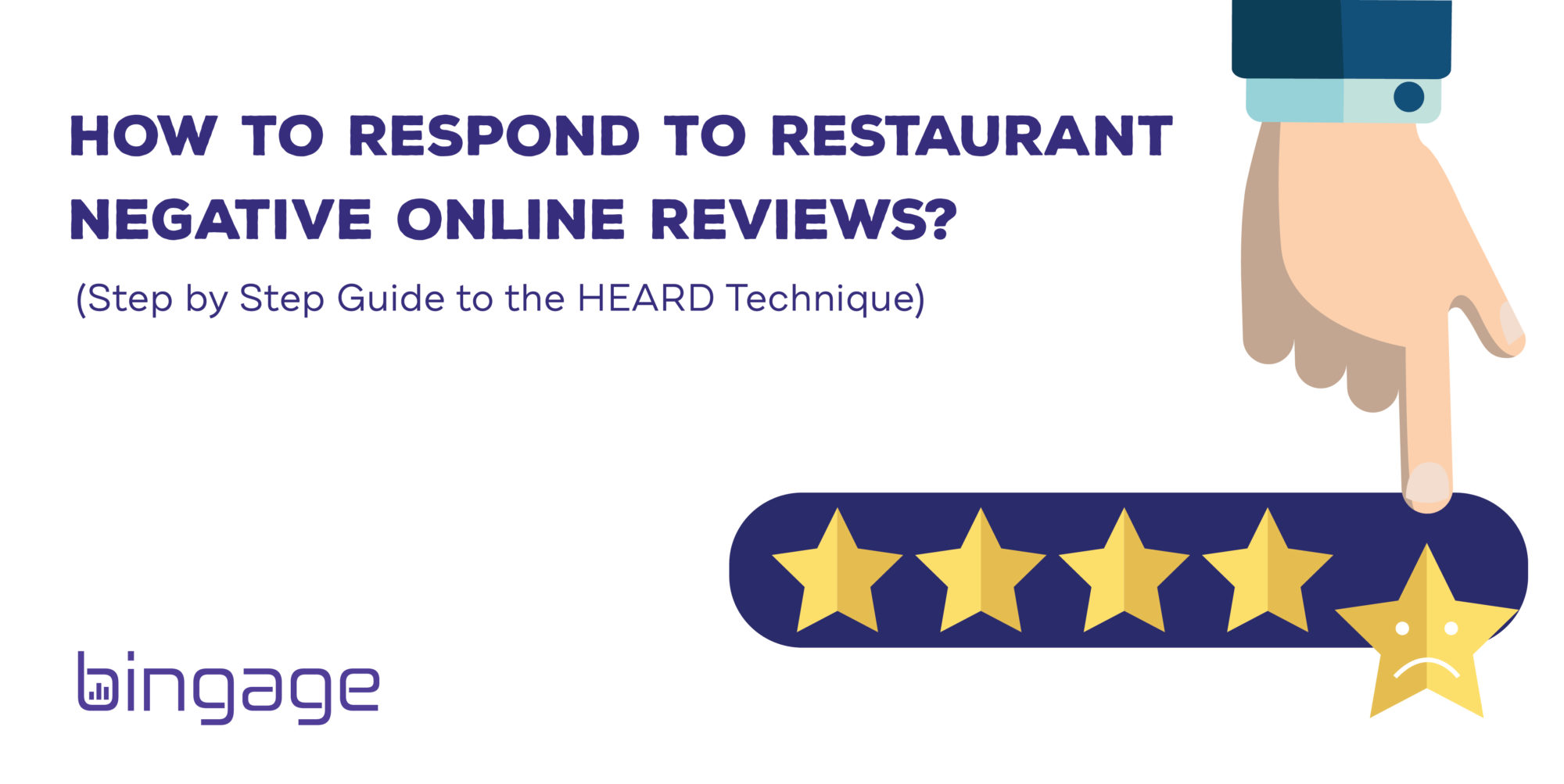 How to Deal with Negative Restaurant Reviews? I Bingage