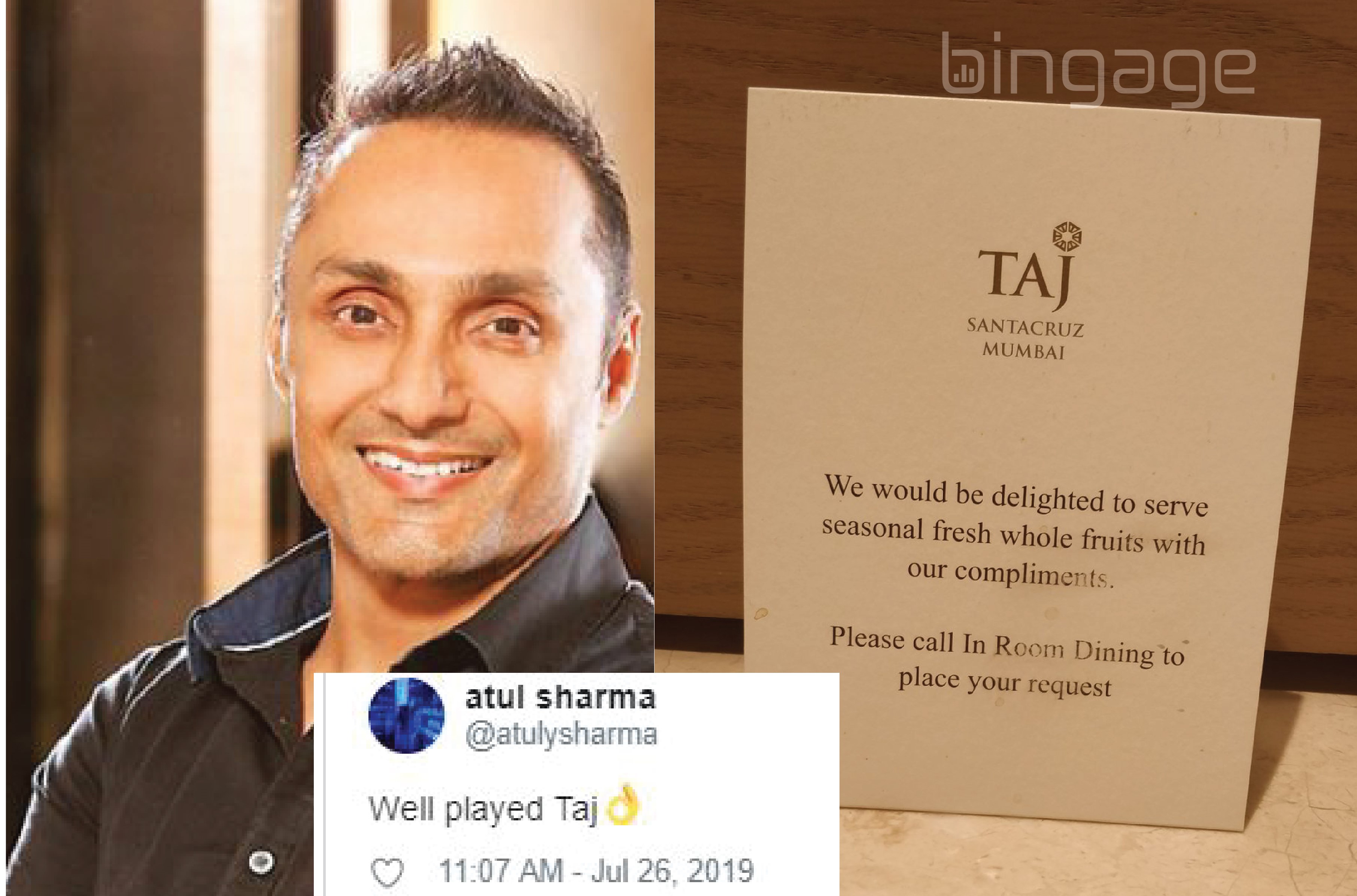 Brands Brought their Witty Marketing Campaign Over #RahulBose Banana Moment – Hotel Taj Stole the whole Game!!!